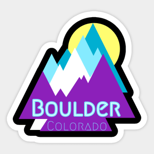 Boulder Colorado Love Sticker